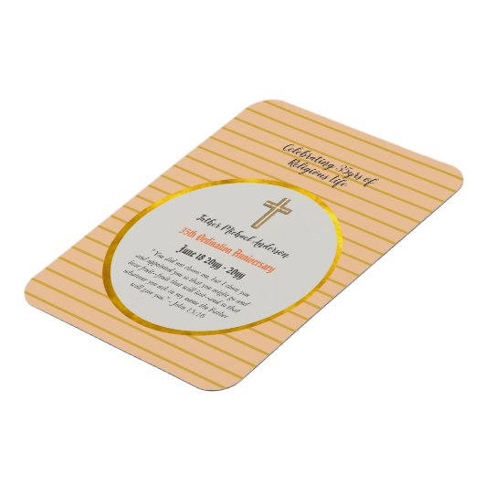 第35回コーディネーションアニバーサファイヤ金ゴールド マグネット (左側)