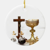 第35回叙事記念日パーソナライズされた聖なる書物、 経典 セラミックオーナメント (裏面)