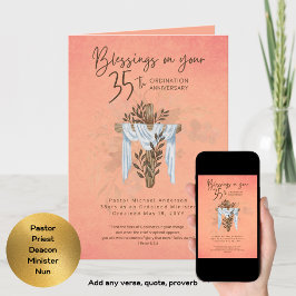 第35回叙勲記念祭司牧師 カード