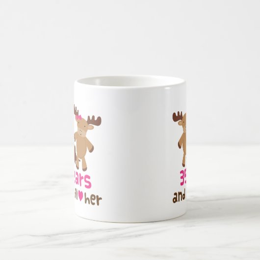 第35彼のための記念日のギフト コーヒーマグカップ (中央)