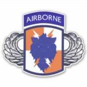 第35旅団空挺部隊 シール (正面)