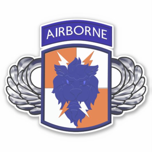 第35旅団空挺部隊 シール (正面)