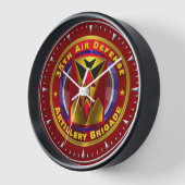 第35次航空自衛砲兵旅団 壁時計 (傾斜)