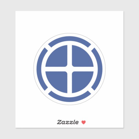 第35歩兵師団バッジ シール (シート)