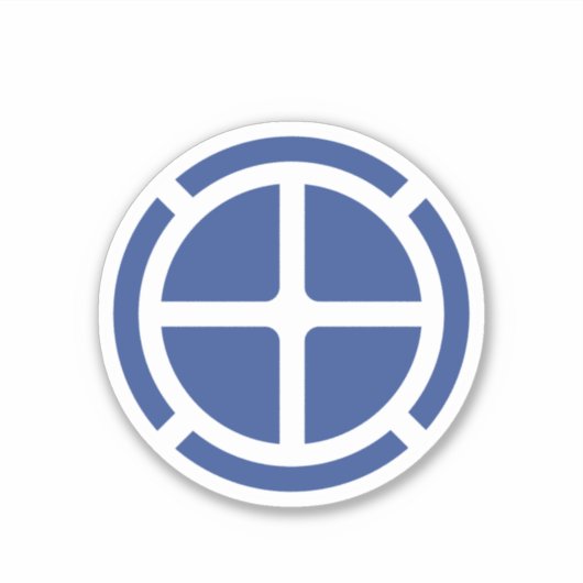 第35歩兵師団バッジ シール (正面)