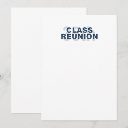 第35種懇親会 招待状 (正面/裏面)