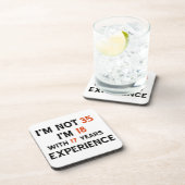 第35誕生日のデザイン コースター (右側)