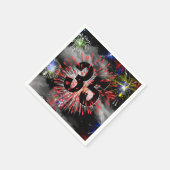 第35誕生日花火inクラウドナプキンス スタンダードカクテルナプキン (角)