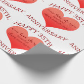 第35。 記念日 ラッピングペーパー (角)