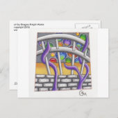 第36上昇するジュピター ポストカード (正面/裏面)