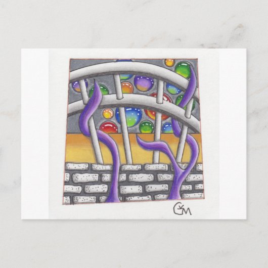 第36上昇するジュピター ポストカード (正面)