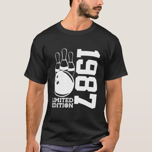 第36回ボウリング 1987 Tシャツ (正面)