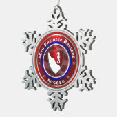 第36旅団 スノーフレークピューターオーナメント (右)