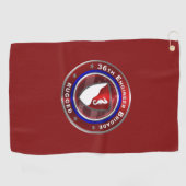 第36旅団「頑丈」 ゴルフタオル (横)