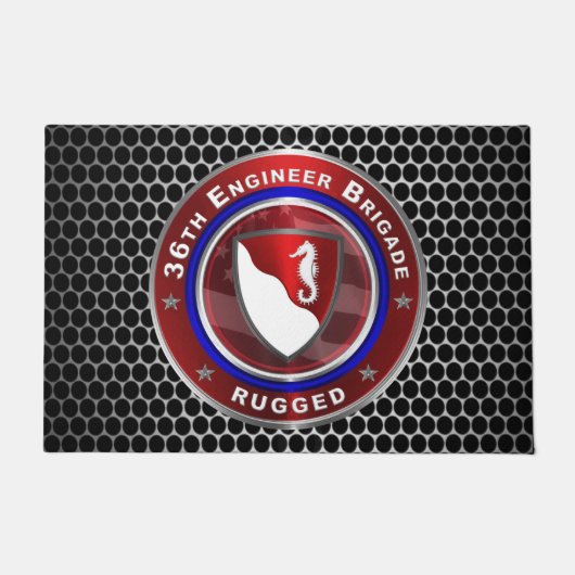 第36旅団「頑丈」 ドアマット (正面)