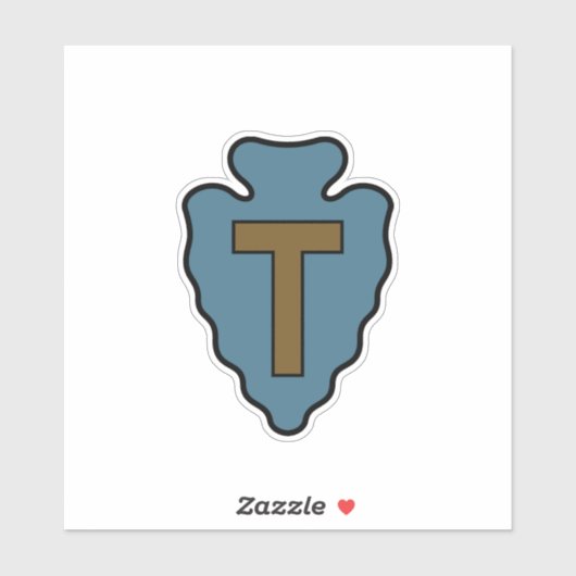 第36歩兵師団バッジ シール (シート)