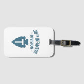 第36歩兵師団バッジ ラゲッジタグ (正面横)