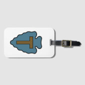 第36歩兵師団バッジ ラゲッジタグ (正面横)