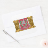 第37回機関大隊ステッカー スクエアシール (封筒)