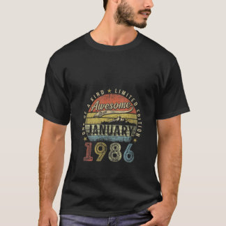 第37回誕生日ギフト1月19素晴らし日以降 Tシャツ