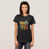 第37誕生日1985年3月伝説1985年37年 Tシャツ (正面フル)
