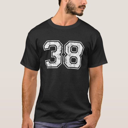 第38回大学ヴィンテージス動揺してポーツチームP Tシャツ (正面)