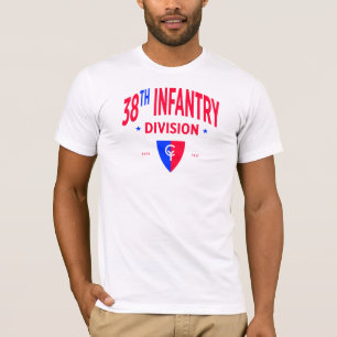 第38歩兵師団 – 米国軍隊 Tシャツ