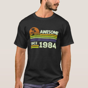 第38誕生日女子1984 38素晴らし年以来 Tシャツ