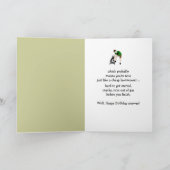 第39回39回誕生日芝刈おもしろいり取り カード (内部)