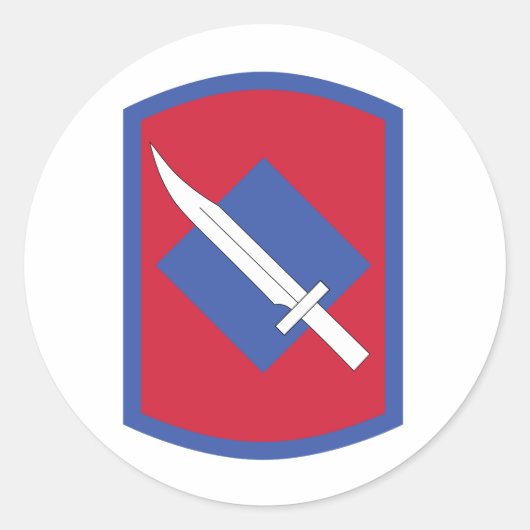 第39歩兵旅団の戦闘チーム ラウンドシール (正面)