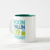 第39誕生日プレゼントのアイディア ツートーンマグカップ (正面左)