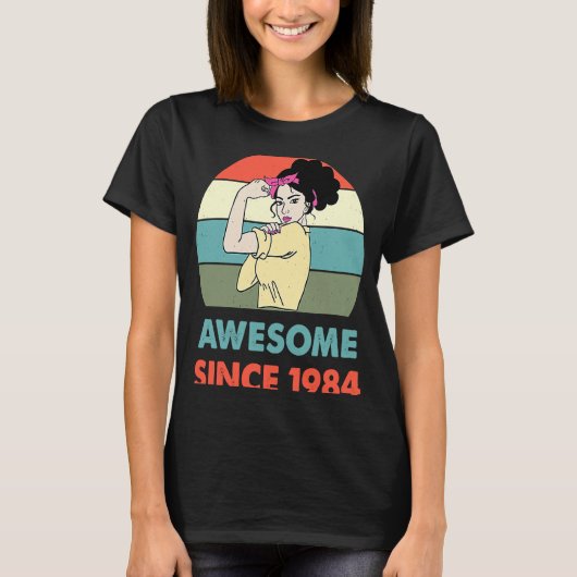 第39誕生日素晴らし飾り1984 39年 Tシャツ (正面)
