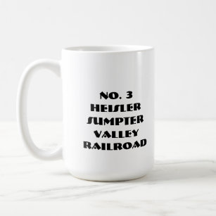 第3 HeislerSumpterの谷の鉄道 コーヒーマグカップ