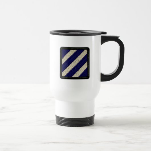 第3 INF DIV歩兵部門退役軍人ベットMug トラベルマグ (右)