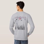 第4のスパークルグレー Tシャツ (裏面フル)