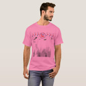第4のスパークルピンク Tシャツ (正面フル)