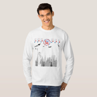 第4のスパークルホワイト Tシャツ