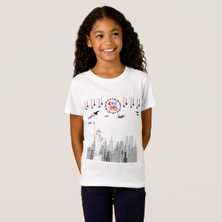 第4のスパークル ホワイト Tシャツ
