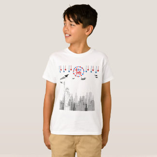 第4のスパークル ホワイト Tシャツ