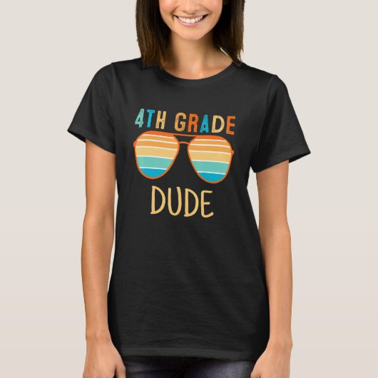 第4グレードドゥサングラス新学期ヴィンテージ Tシャツ (正面)