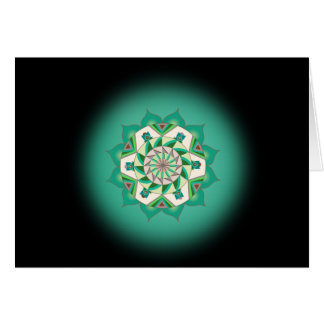 第4チャクラの信念の精神カードへの第4ステップ