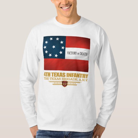 第4テキサス州歩兵 Tシャツ (正面)