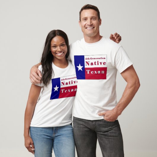 第4世代先住民テシャン国旗 Tシャツ (ユニセックス)