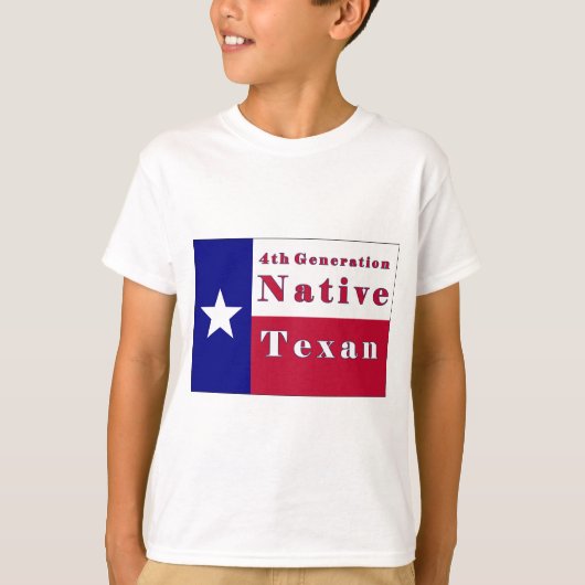 第4世代先住民テシャン国旗 Tシャツ (正面)