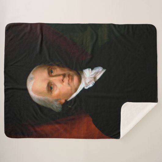 第4代大統領ジェームズ・マディソン:コロニアルアメリカ シェルパブランケット (正面(横))