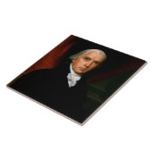 第4代大統領ジェームズ・マディソン:コロニアルアメリカ タイル (側面)