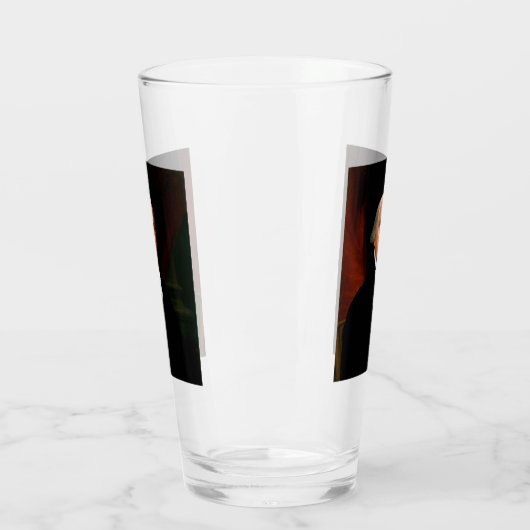 第4代大統領ジェームズ・マディソン:コロニアルアメリカ タンブラーグラス (左)