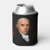 第4代大統領ジェームズ・マディソン:コロニアルアメリカ 缶クーラー (缶正面)