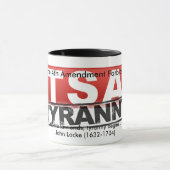 第4修正はTSAの専制政治のマグを禁止します マグカップ (中央)