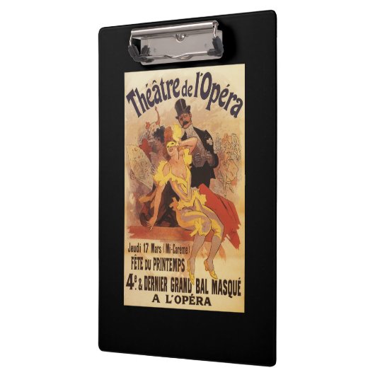 第4劇場de l'Operaの仮装舞踏会 クリップボード (左)